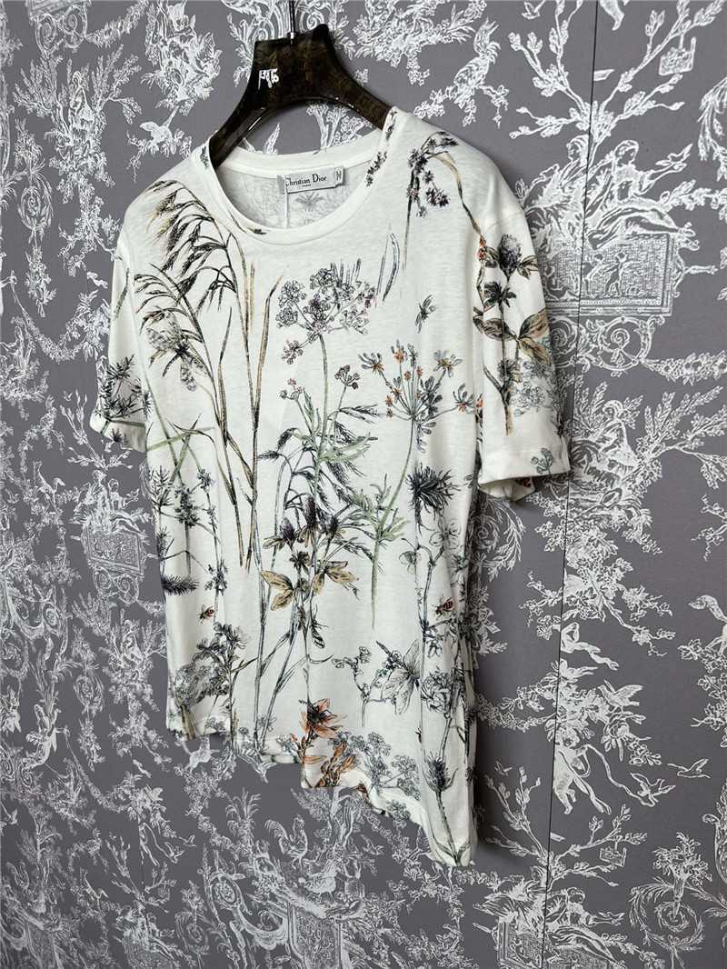 D10r new floral t-shirt replicas clothes