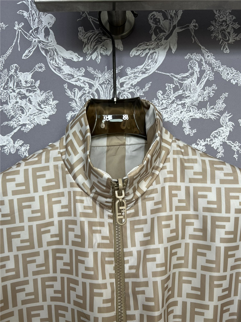 F**di new zipper windbreaker replica clothes