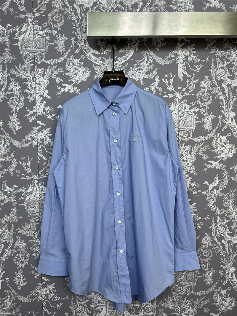 M1um1u summer new shirt replicas clothes