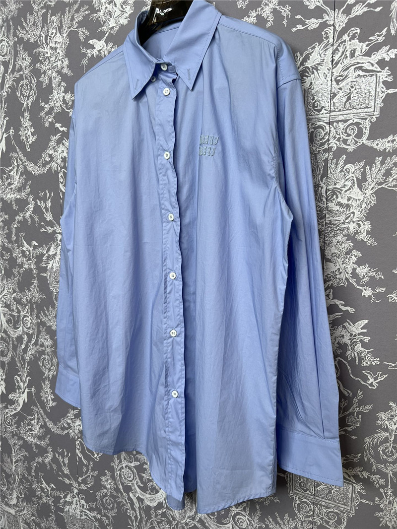 M1um1u summer new shirt replicas clothes