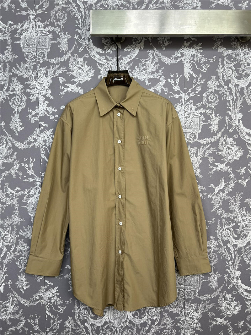 M1um1u summer new shirt replicas clothes