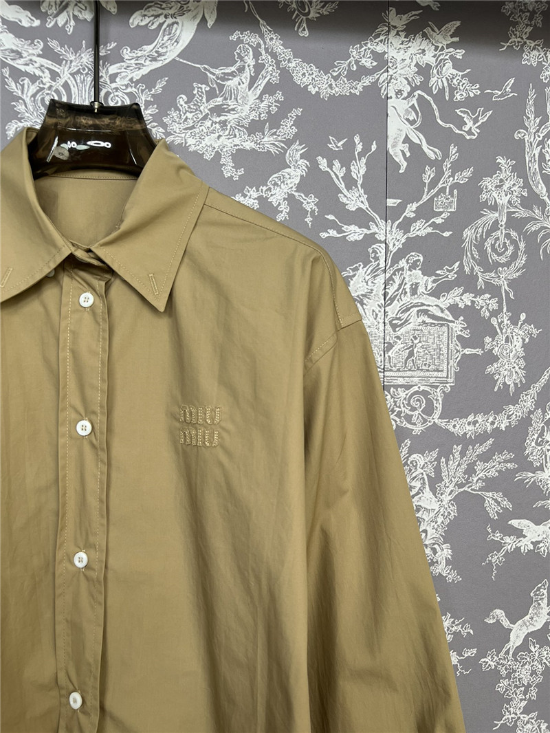 M1um1u summer new shirt replicas clothes