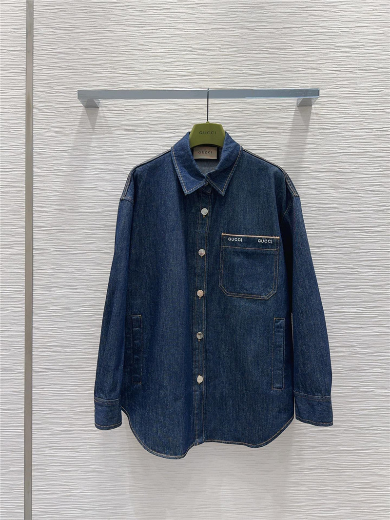 Gvc*1 denim top replica d&g clothing