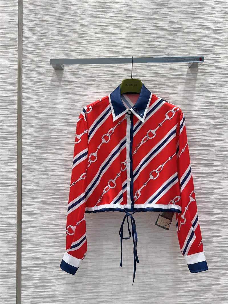 Gvc*1 printed shirt replica designer clothes