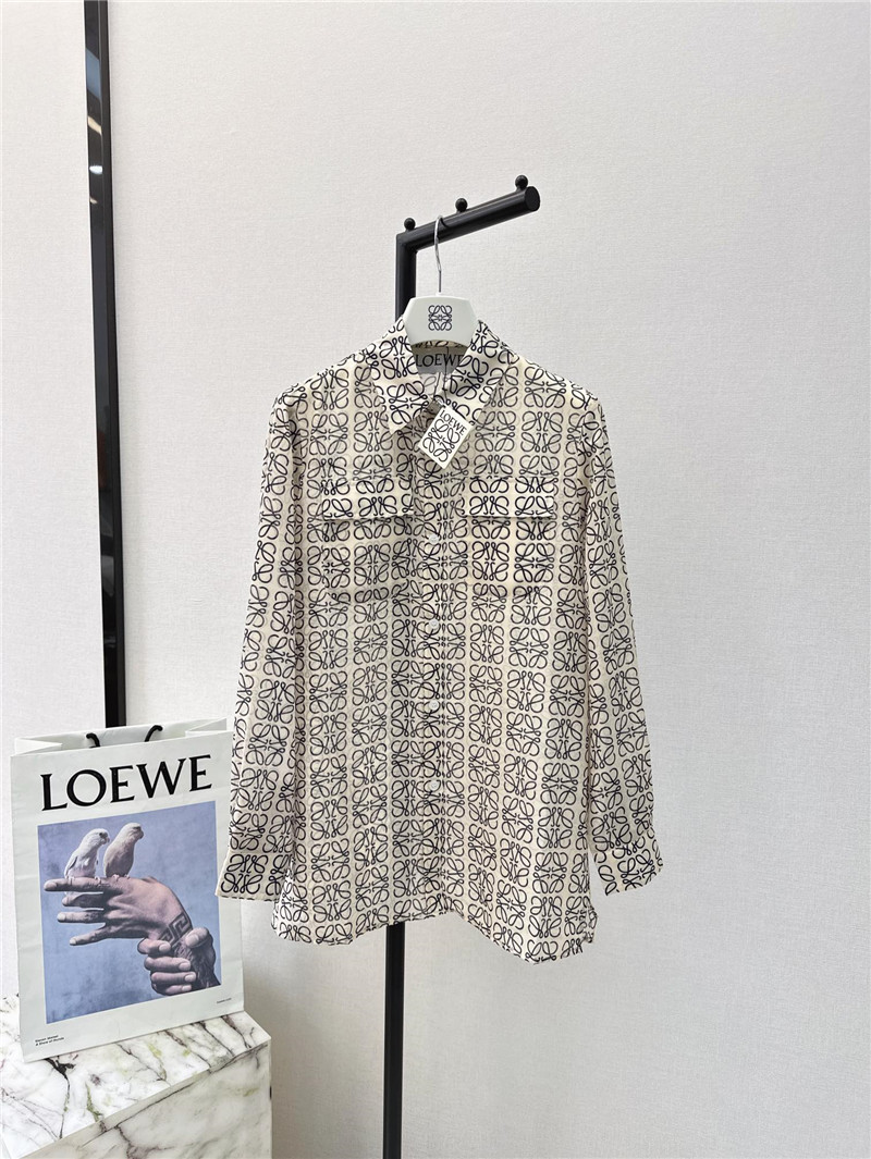 L0ew* loose ice silk sun protection shirt replica clothes