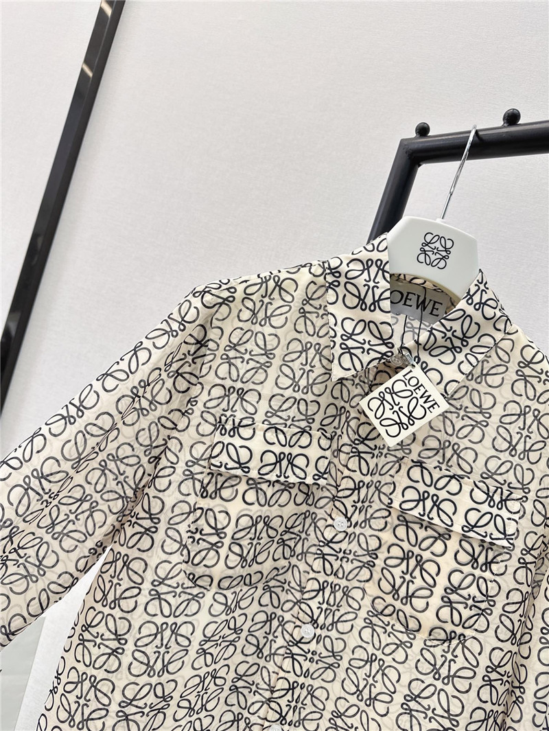 L0ew* loose ice silk sun protection shirt replica clothes