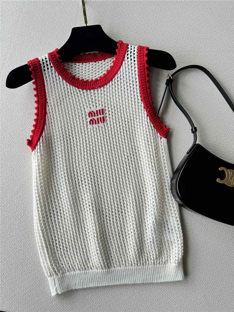 M1um1u new vest cheap replica designer clothes