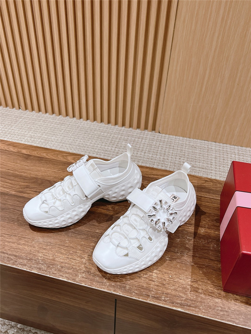 roger u1u1er viv’ run light trekky sneakers white