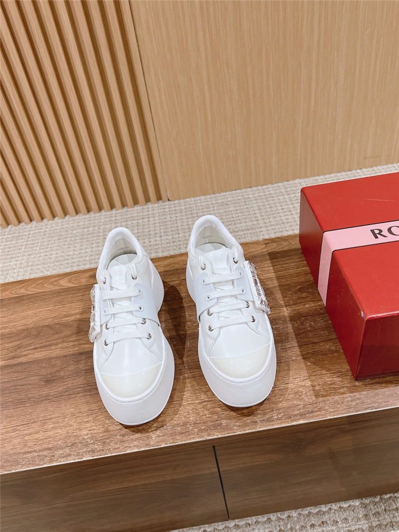 roger u1u1er viv skate leather sneakers