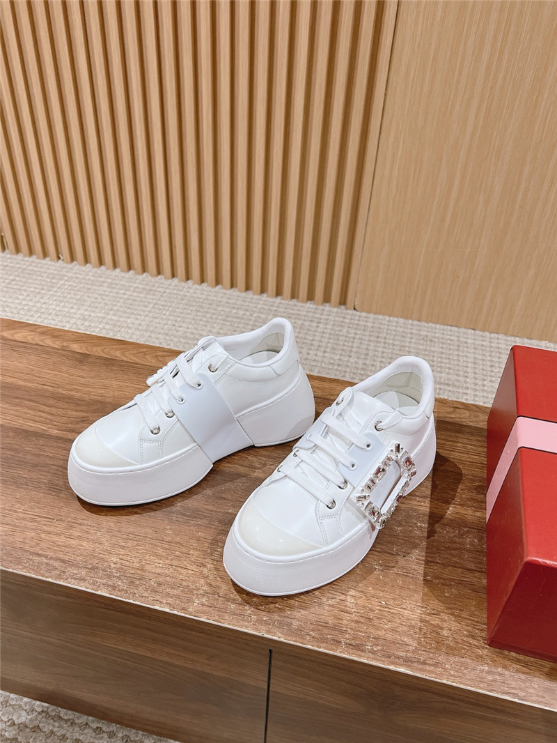roger u1u1er viv skate leather sneakers