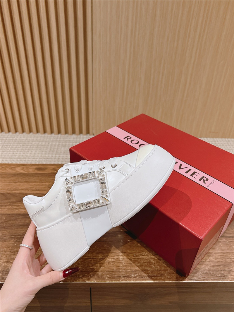 roger u1u1er viv skate leather sneakers