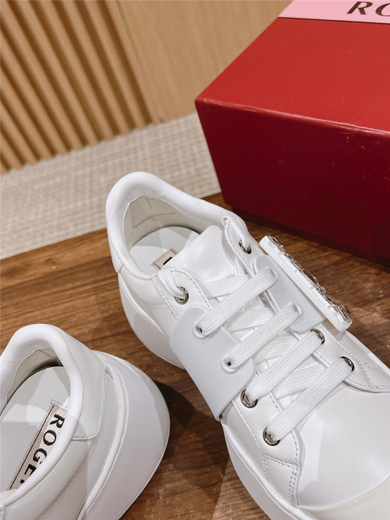 roger u1u1er viv skate leather sneakers