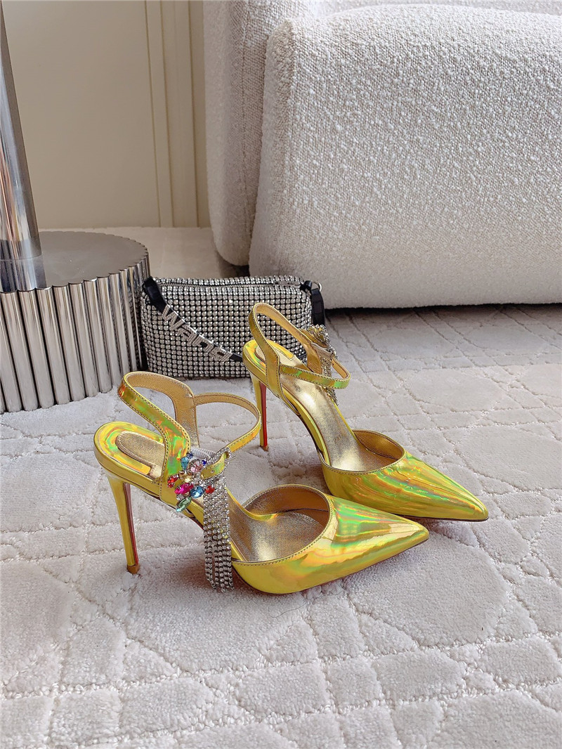 chr1st1an louboutin high heel sandals Marg*e1a replica shoes