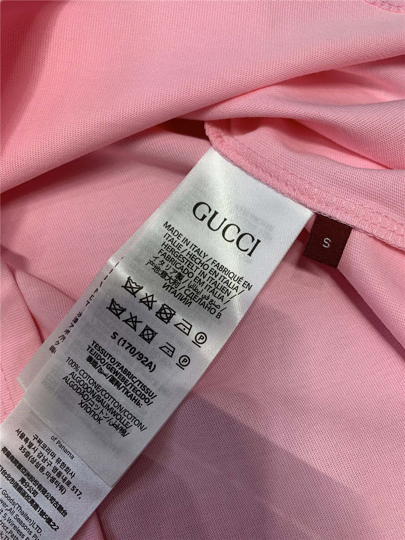 Gvc*1 new logo print short sleeve t-shirt replica clothes