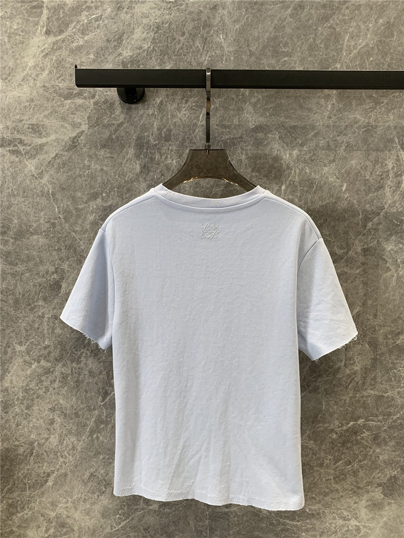 L0ew* round neck short sleeve t-shirt replicas clothes