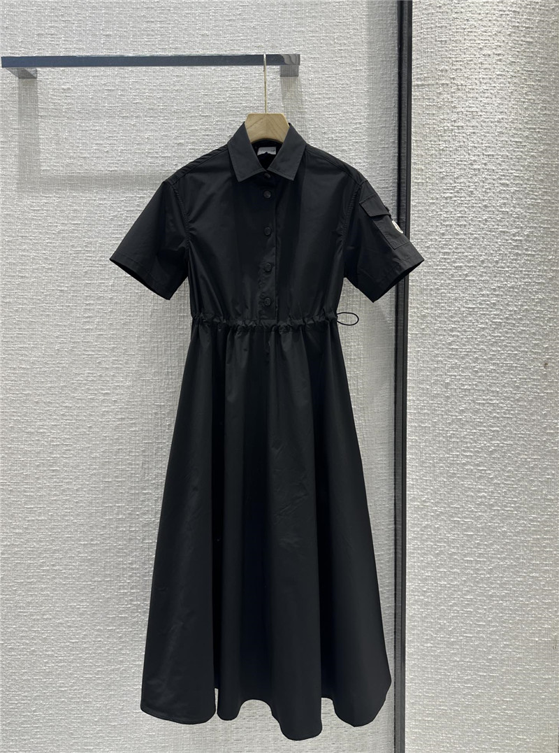 Moncler logo sleeve shirt dress replica d&g clothing