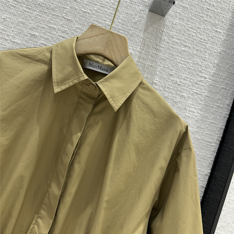 Vanitoo dropped shoulder three-quarter sleeve shirt replica clothing