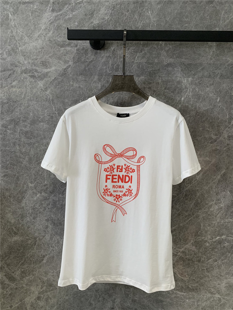F**di crew neck short sleeve t-shirt replica designer clothes