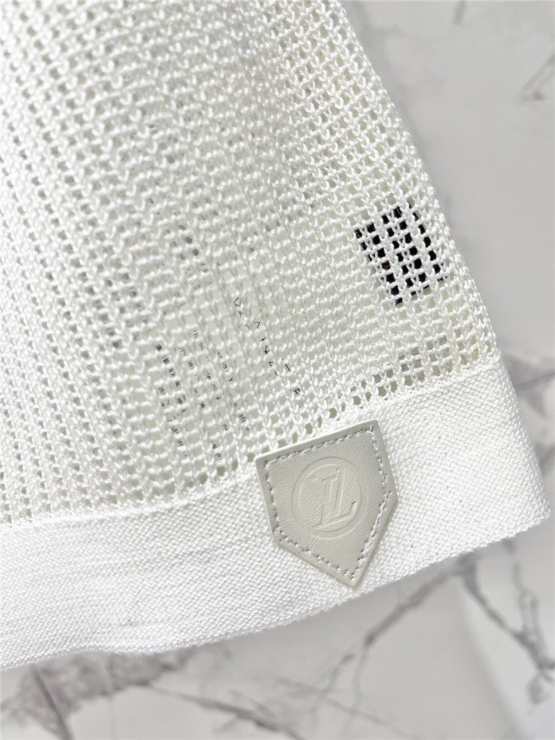 l0vis Vvtt0n lv hollow chain sleeveless knitted vest replica clothing