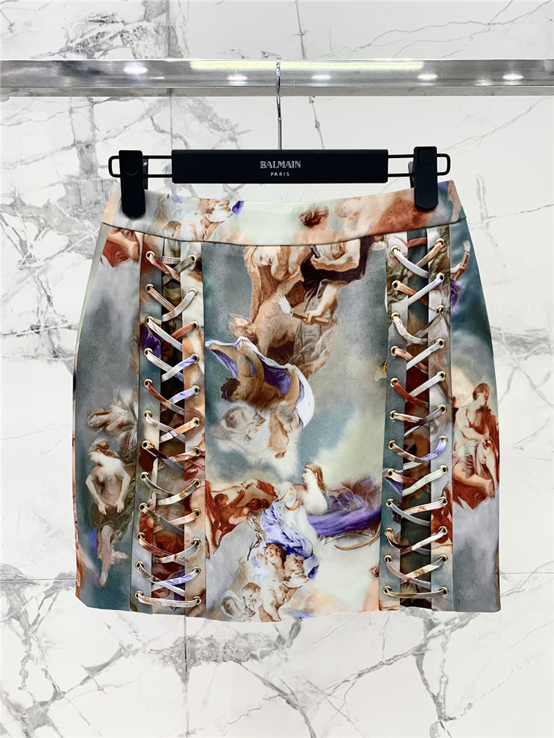 Balmain Azure Women Mini Skirt