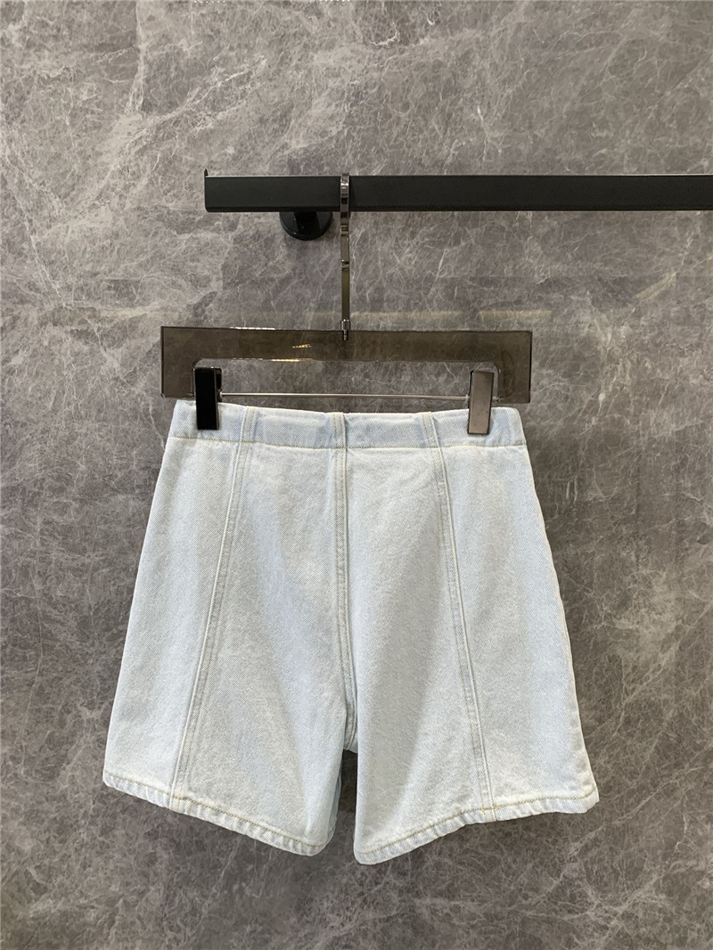 D10r double breasted denim shorts replica d&g clothing