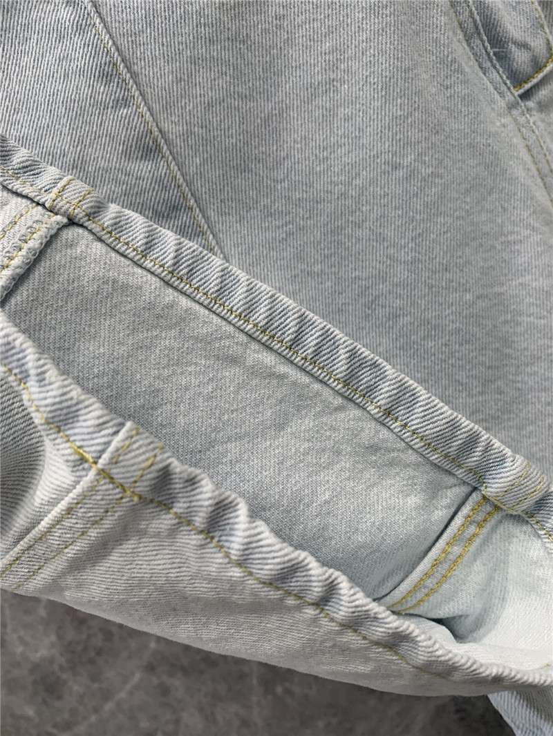 D10r double breasted denim shorts replica d&g clothing