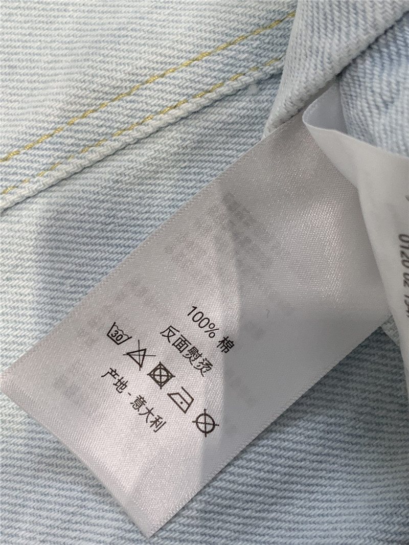 D10r double breasted denim shorts replica d&g clothing