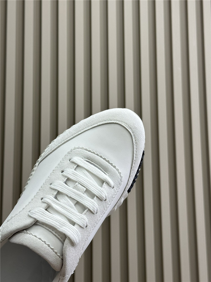 H**me5 white & brown bouncing sneaker women