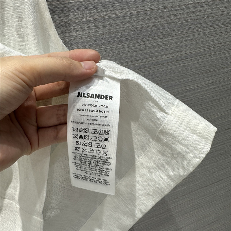 jil sander minimalist cotton and linen suit replica clothing sites