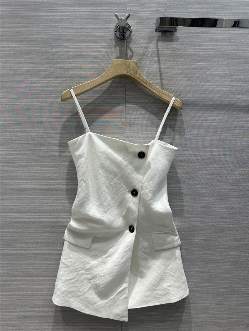 acne studios irregular hem design tube top camisole replica clothes