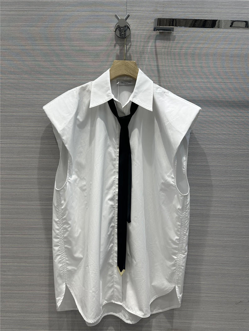 Va1e*ntin0 tie wide shoulder oversized shirt replica d&g clothing