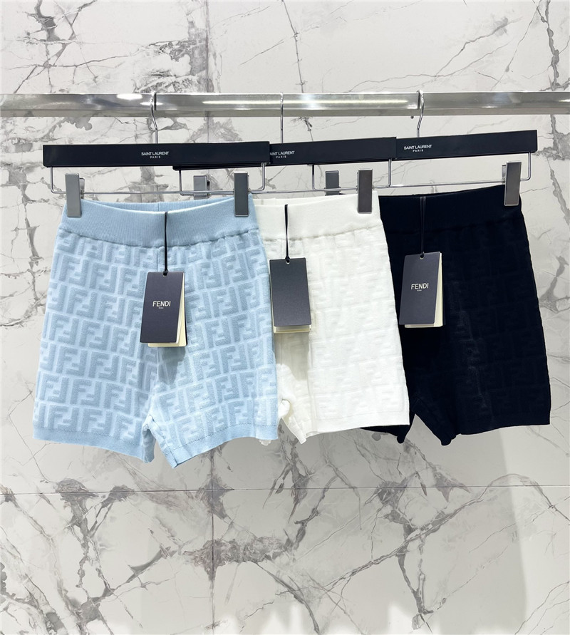 F**di elastic waist leggings replica d&g clothing