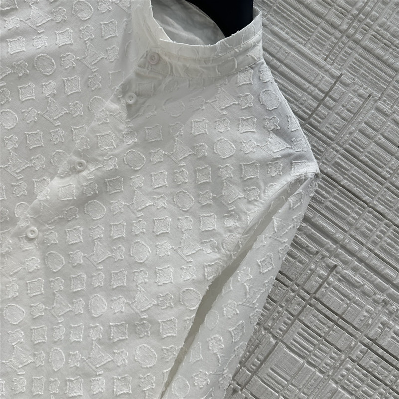 l0vis Vvtt0n lv jacquard round neck shirt replicas clothes
