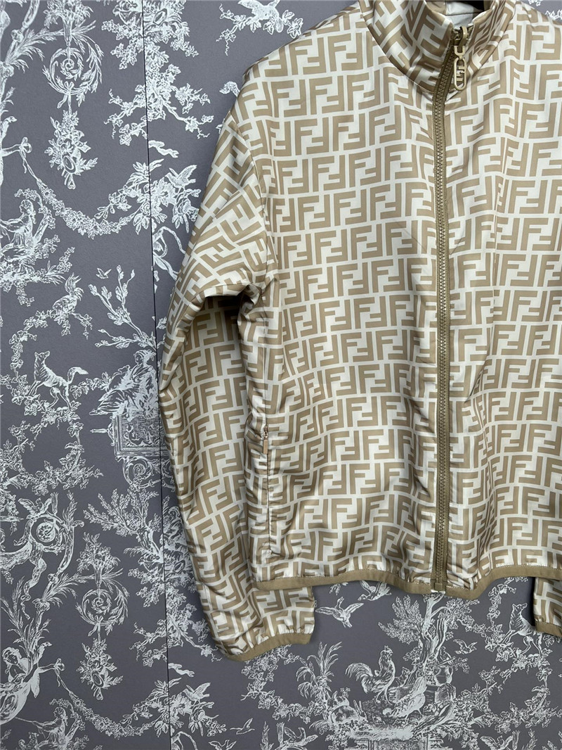 F**di zucca ff logo windbreaker