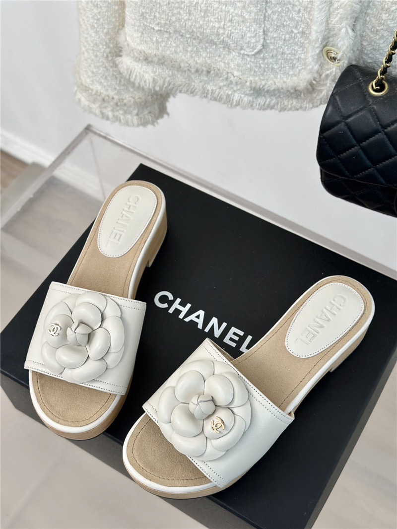 Ch**el platform camellia women¡¯s slippers