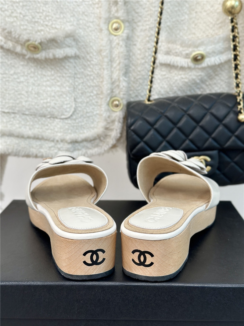 Ch**el platform camellia women¡¯s slippers