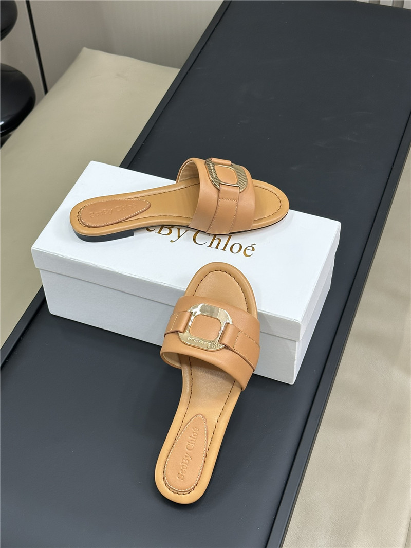 Chloé Pantoffel Chany Slides