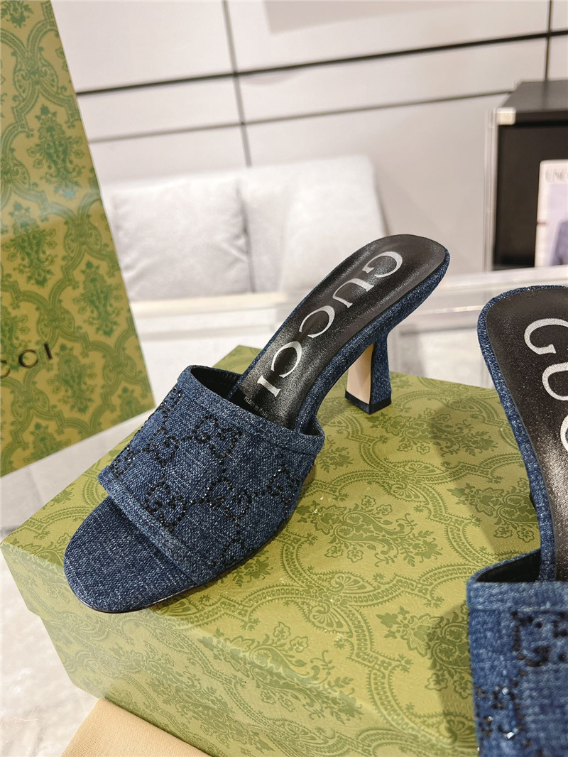 Gvc*1 women’s gg mid-heeled sandals best replica shoes website