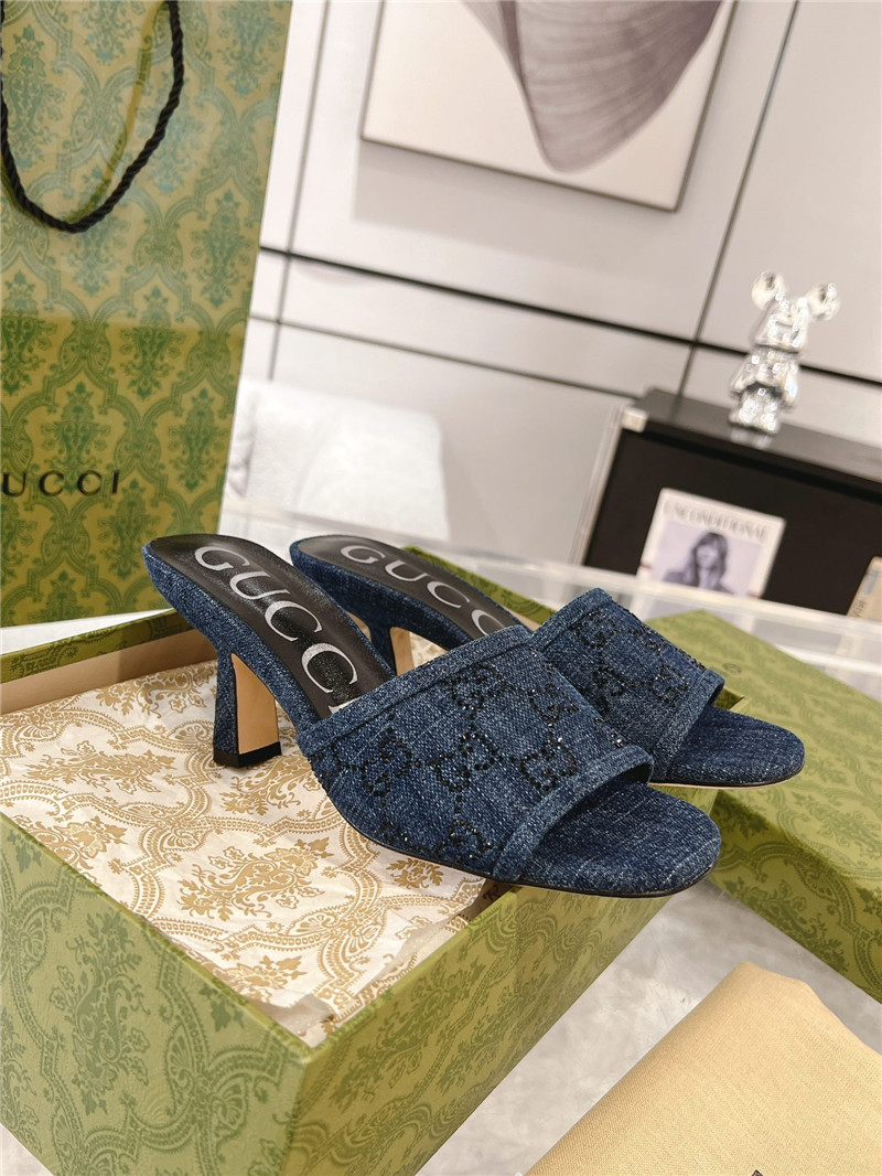 Gvc*1 women’s gg mid-heeled sandals best replica shoes website