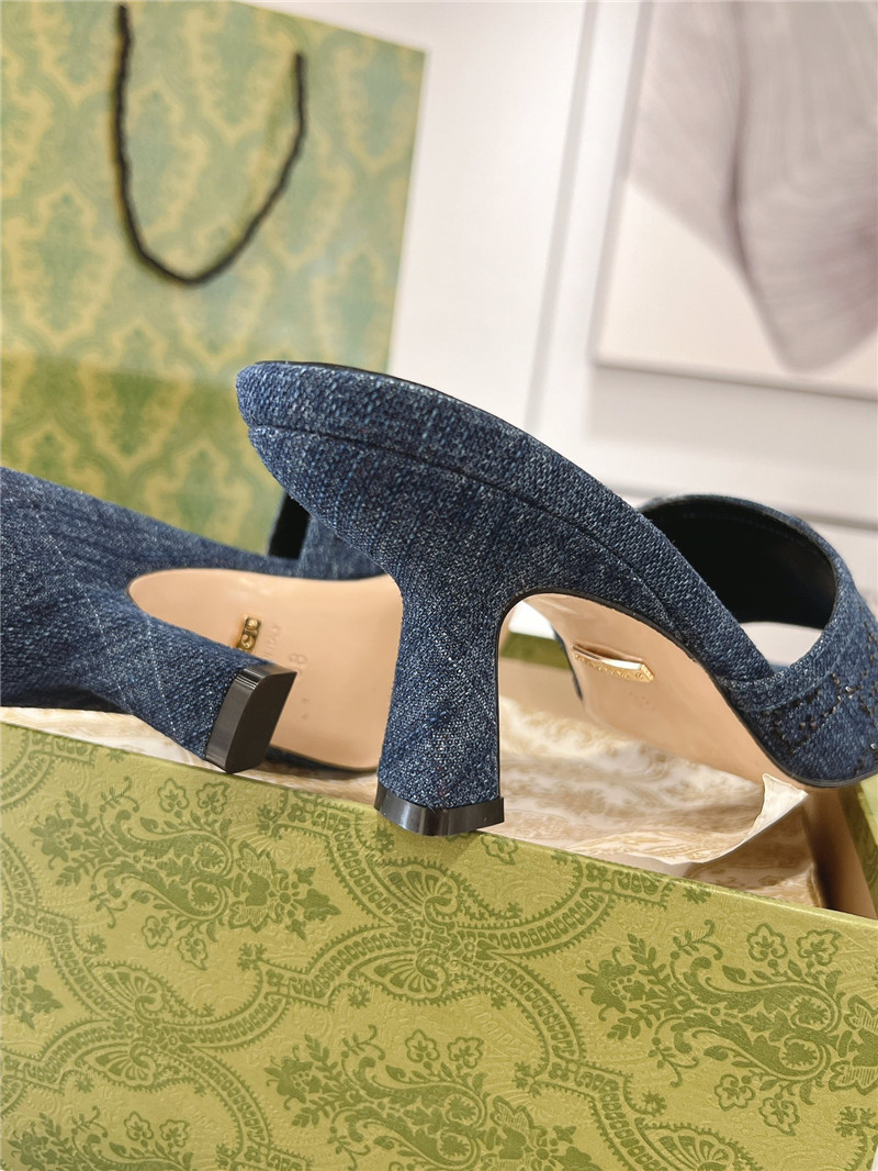 Gvc*1 women’s gg mid-heeled sandals best replica shoes website