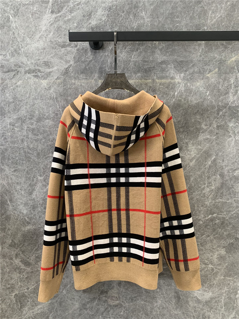 Bv*b*rry knitted hooded cardigan replica d&g clothing
