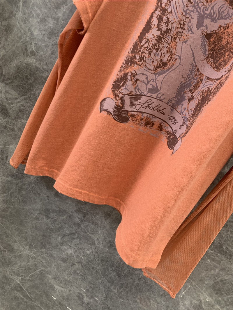 acne studios fake two piece t-shirt replica d&g clothing
