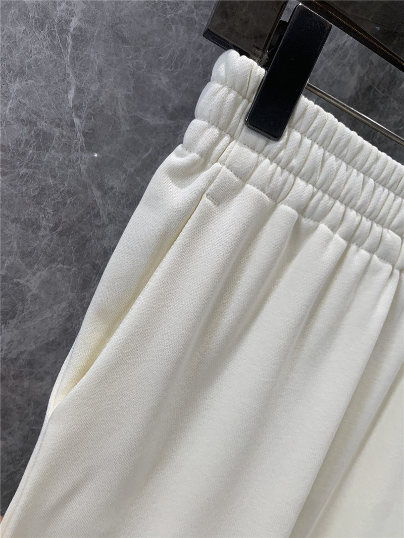 Pra*a white washed cotton skirt