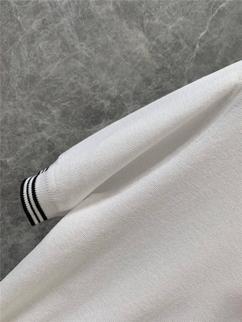 M1um1u high-end lapel knitted top replica clothing