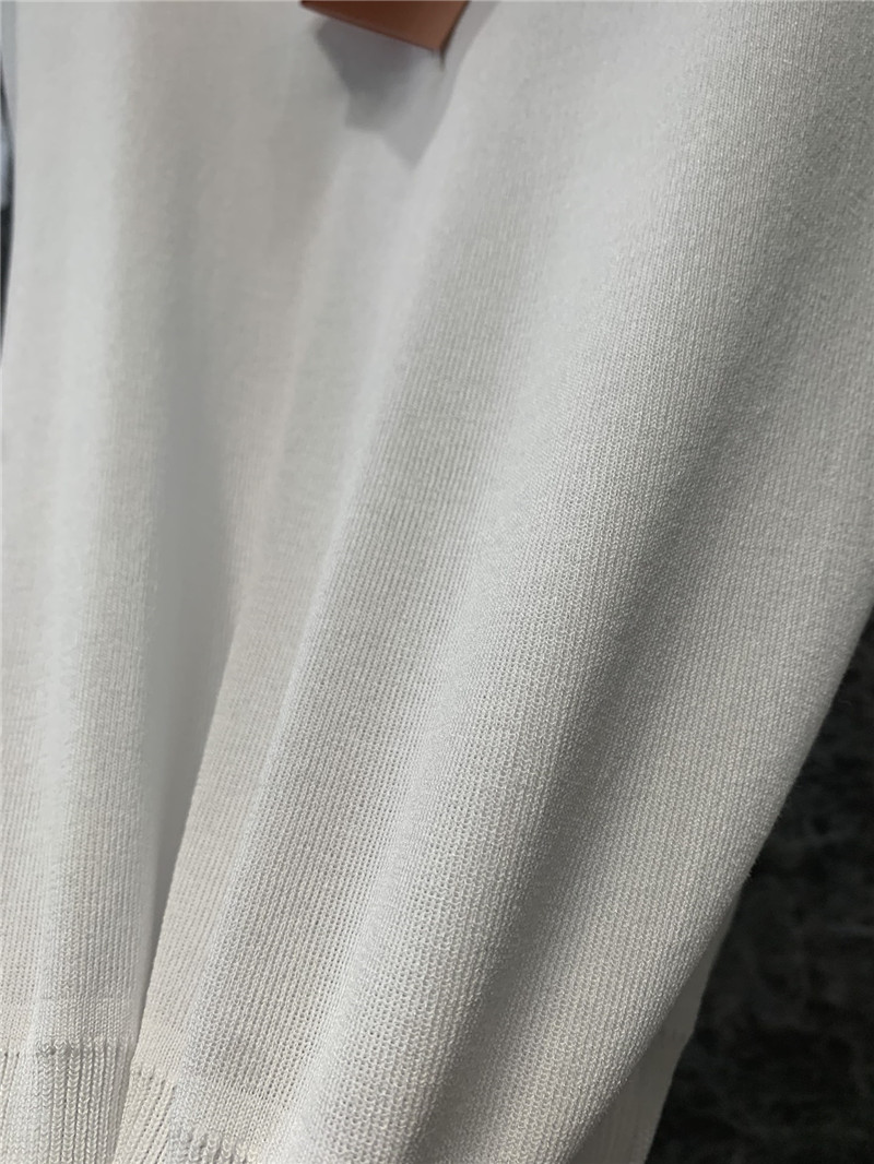 M1um1u high-end lapel knitted top replica clothing