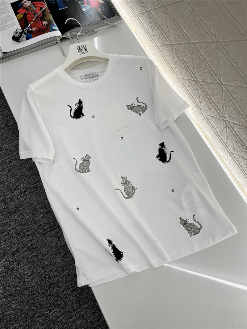 vanitoo hot D1am0nd kitten t-shirt replica designer clothes
