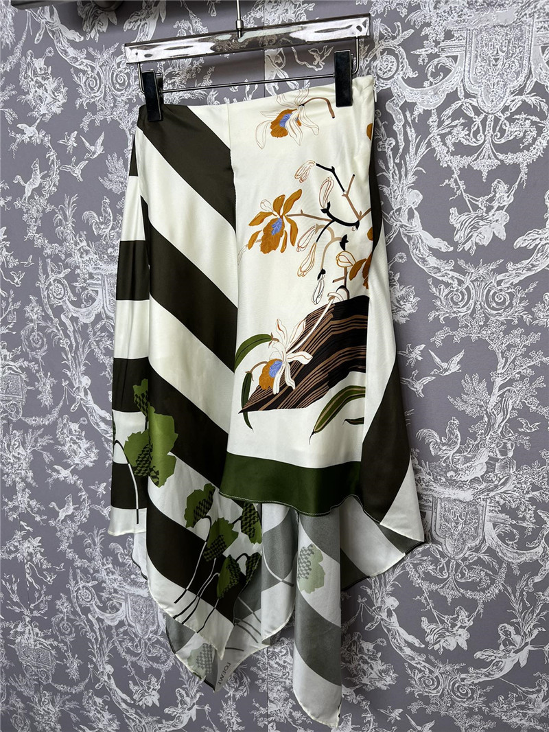 L0ew* new silk irregular skirt replica designer clothes