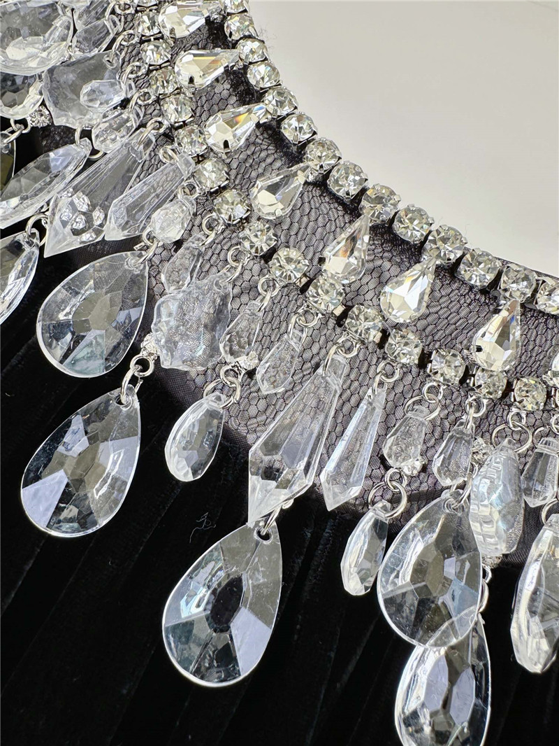 zimm embellished detail suspender dress replicas clothes