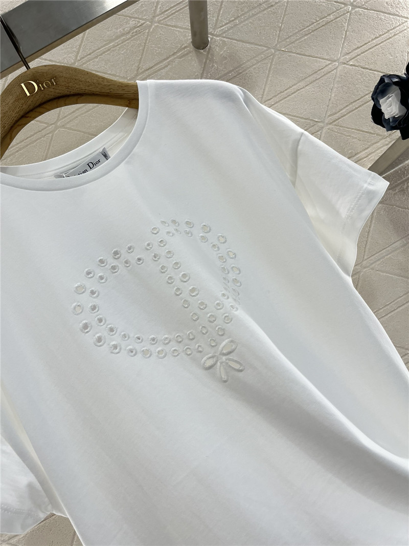 D10r hollow heart t-shirt cheap replica designer clothes