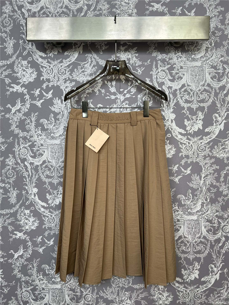 M1um1u new pleated skirt replica designer clothing websites